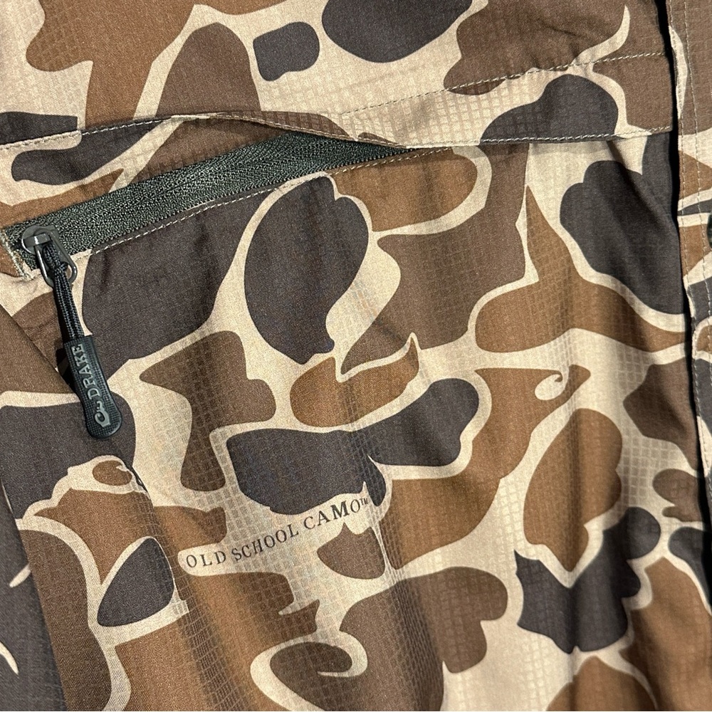 Drake Mens Old School 8-Shot Flyweight Short Sleeve Button Down Size L - Picture 3 of 8